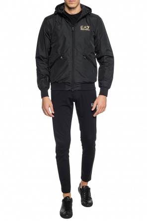 Jacket with a printed logo, zdjęcie 2 Jacket with a printed logo od EA7 Emporio Armani